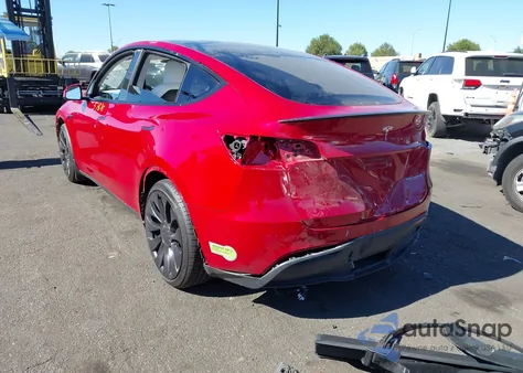2023 Tesla Model Y Performance Dual Motor All-Wheel Drive из США, поврежденный, VIN 7SAYGDEF2PF700068